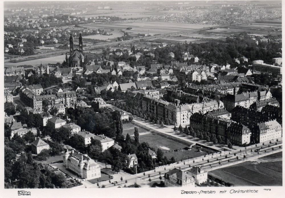 Luftbild - Strehlen  Dresden