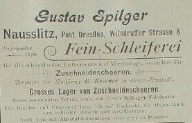 Kesselsdorfer Stra&szlig;e 102 (Wilsdruffer Stra&szlig;e 8)  Dresden