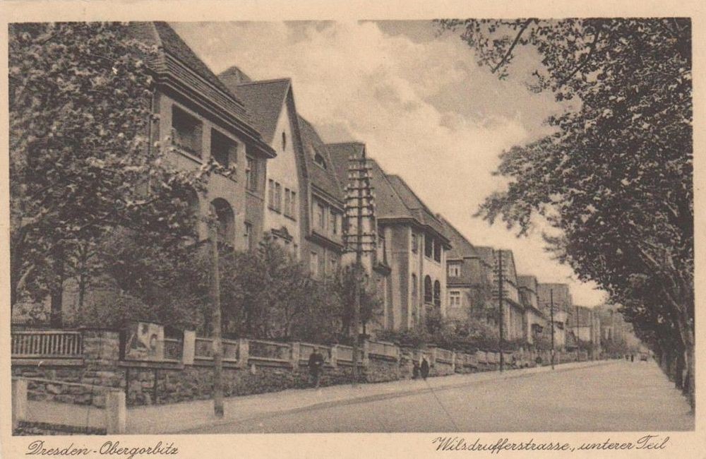 Kesselsdorfer Stra&szlig;e 165-169 (Wilsdruffer Stra&szlig;e) / Braug&auml;schen  Dresden