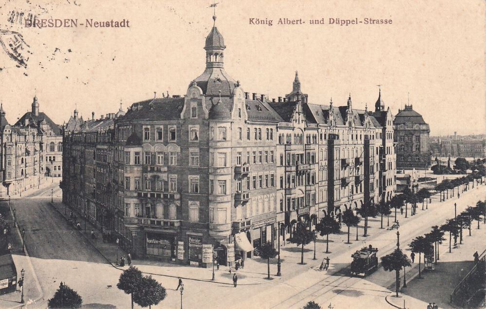 Albertstraße 18 (König Albertstraße 18) / Düppelstraße Dresden Albertstraße 18 (König Albertstraße 18) / Düppelstraße Dresden