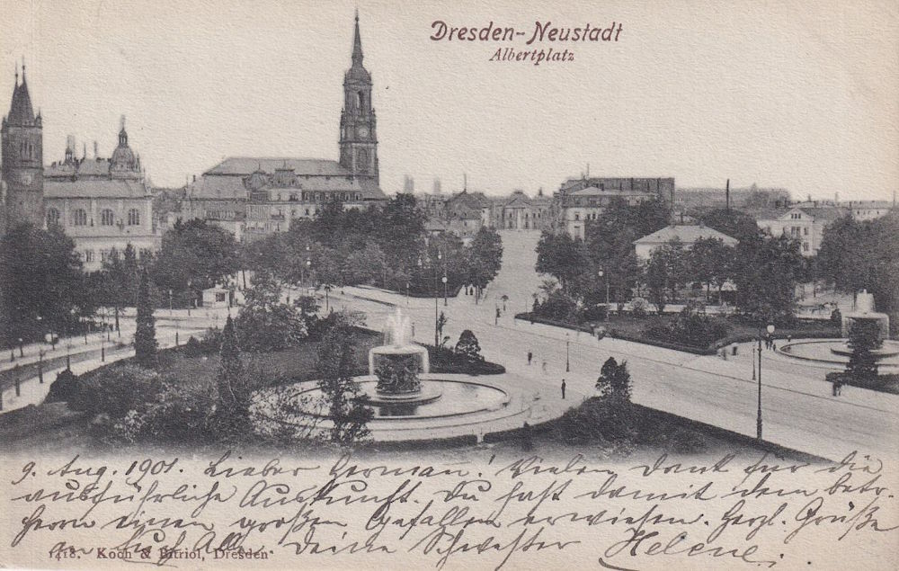 Albertplatz 6 / Bautzner Straße Dresden Albertplatz 6 / Bautzner Straße Dresden