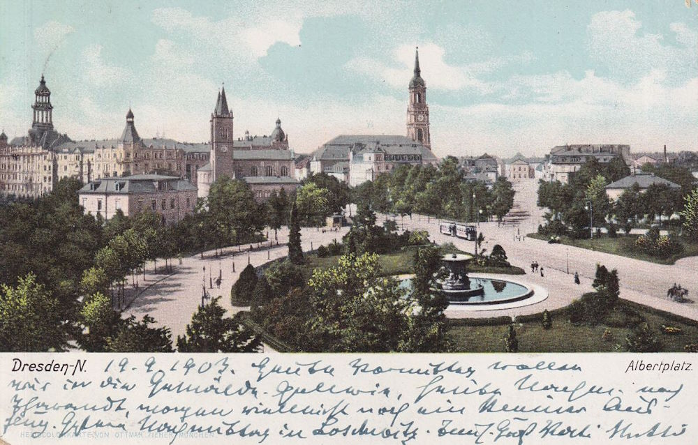 Albertplatz 6 / Bautzner Stra&szlig;e  Dresden