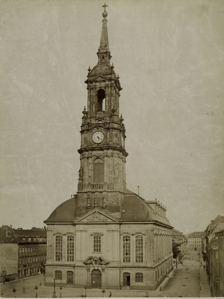 An der Dreikönigskirche / Hauptstraße  Dresden