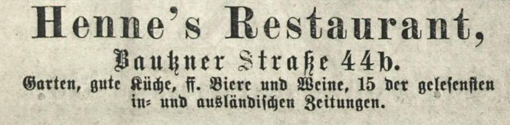 Bautzner Stra&szlig;e 48 (Bautzner Stra&szlig;e 44b)  Dresden