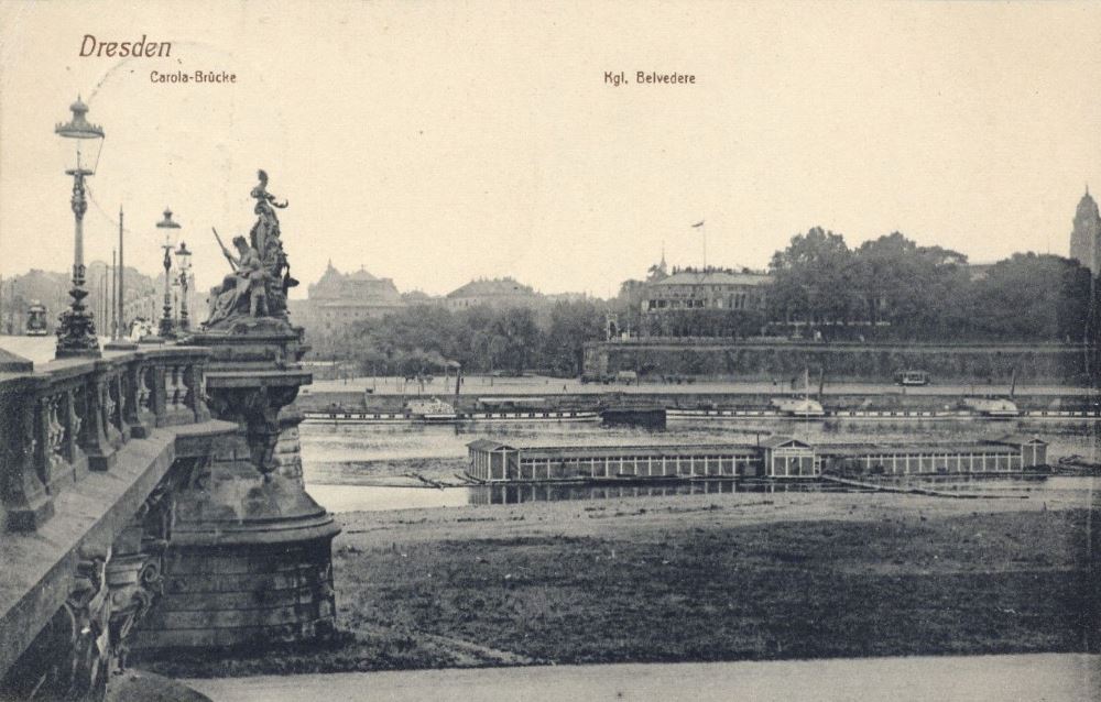 Carolabr&uuml;cke  Dresden