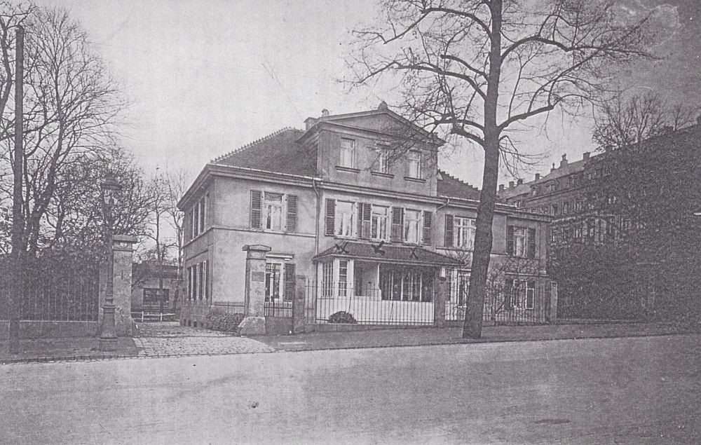 Wigardstra&szlig;e 21 (Carusufer 2, Wasserstr. 2, Arnimstr. 21) / Glacisstr.  Dresden
