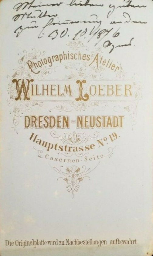 Hauptstra&szlig;e 24 (-1880 Hauptstra&szlig;e 19)  Dresden