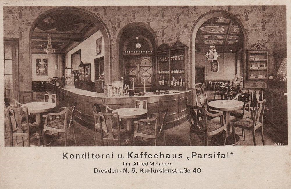 Hoyerswerdaer Stra&szlig;e 40 (-1946 Kurf&uuml;rsten&shy;stra&szlig;e 40) / Bautzner Stra&szlig;e  Dresden