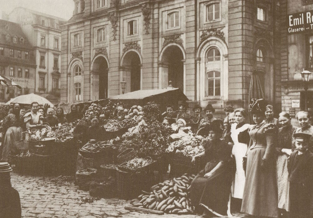 Neust&auml;dter Markt  Dresden