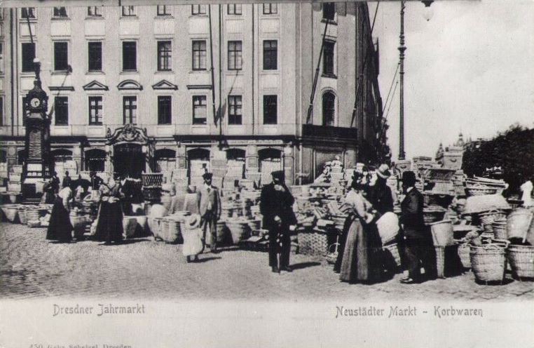 Neust&auml;dter Markt  Dresden