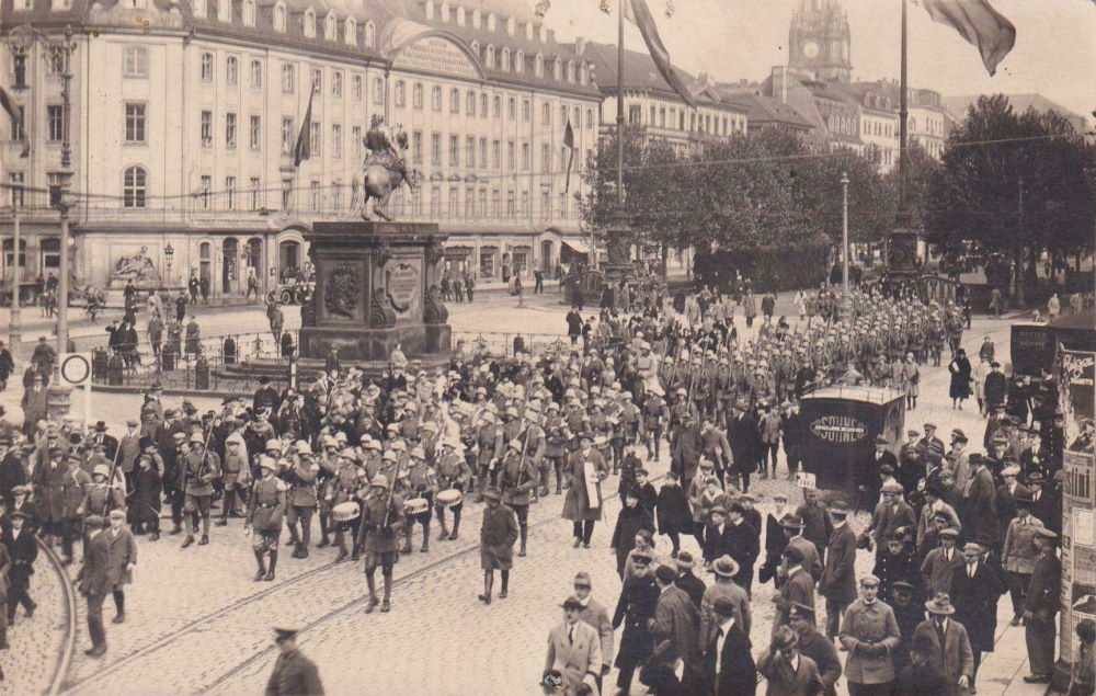 Neust&auml;dter Markt  Dresden
