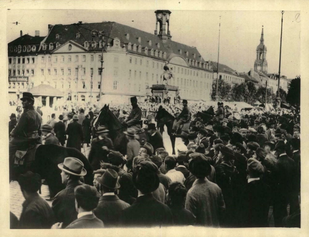 Neust&auml;dter Markt  Dresden