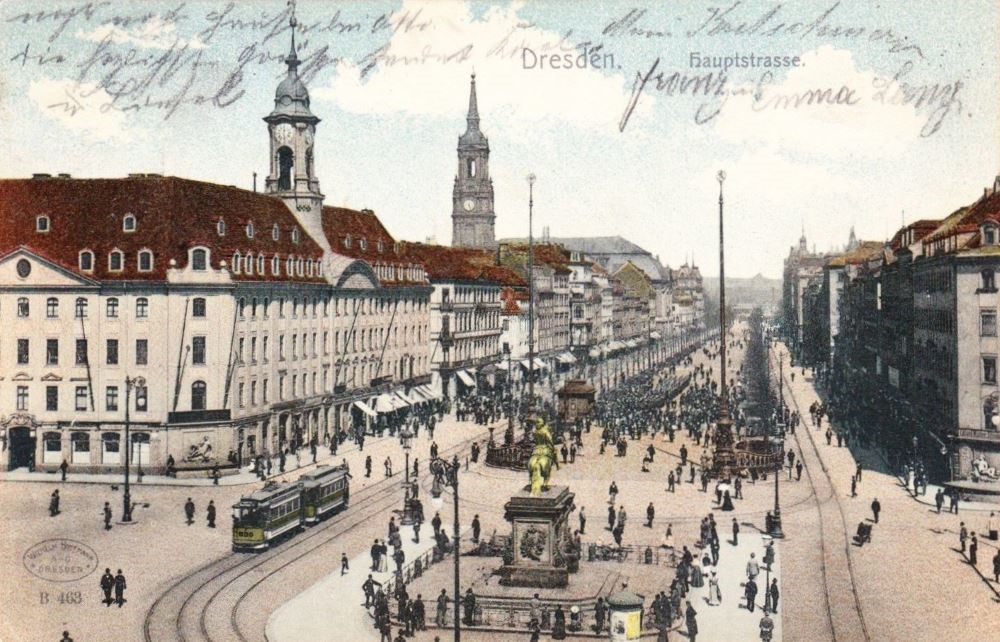 Neust&auml;dter Markt  Dresden