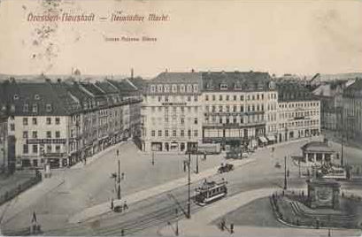 Neust&auml;dter Markt  Dresden