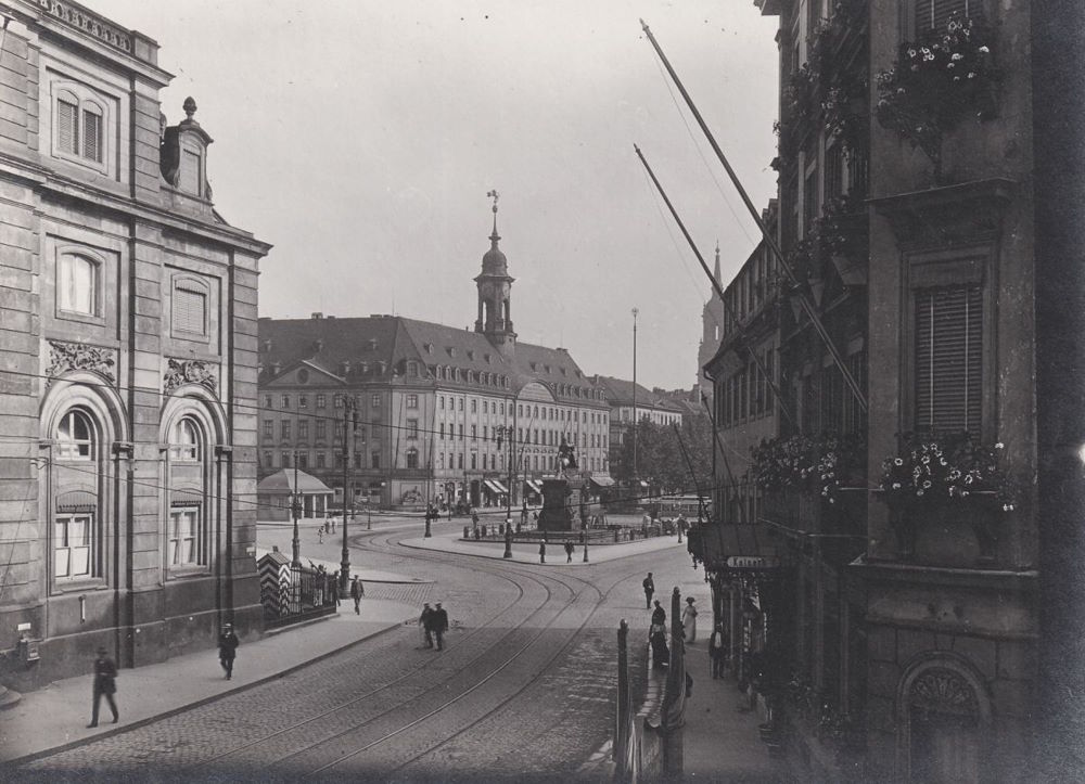 Neust&auml;dter Markt  Dresden