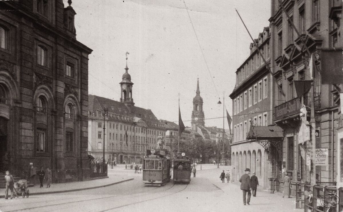 Neust&auml;dter Markt  Dresden