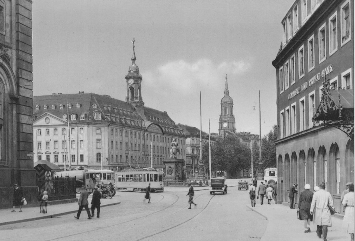 Neust&auml;dter Markt  Dresden