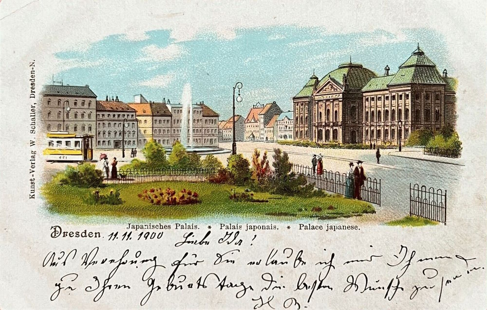 Palaisplatz (Kaiser Wilhelm Platz)  Dresden