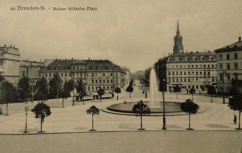 Palaisplatz (Kaiser Wilhelm Platz) Dresden Palaisplatz (Kaiser Wilhelm Platz) Dresden