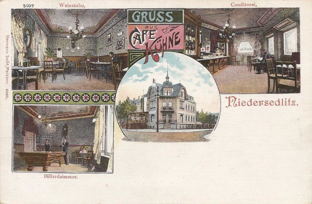 Sosaer Straße 7 (Schulstraße 7, Adolf Hitler Straße 7) / Pfaffendorfer Straße (Mittelstraße) Dresden Sosaer Straße 7 (Schulstraße 7, Adolf Hitler Straße 7) / Pfaffendorfer Straße (Mittelstraße) Dresden