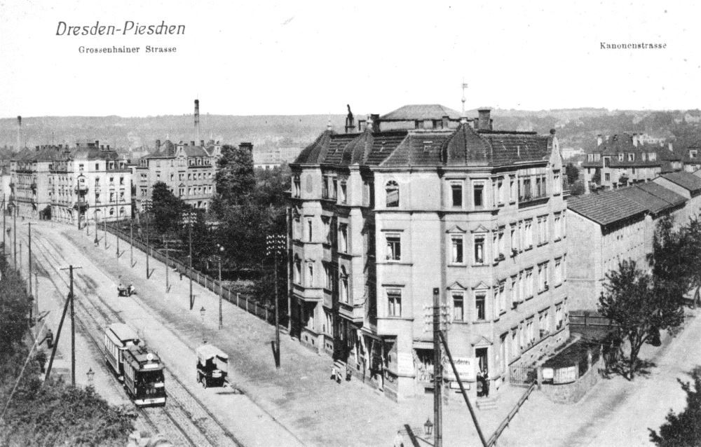 Großenhainer Straße 66 / Weinböhlaer Straße (Kanonenstraße)  Dresden