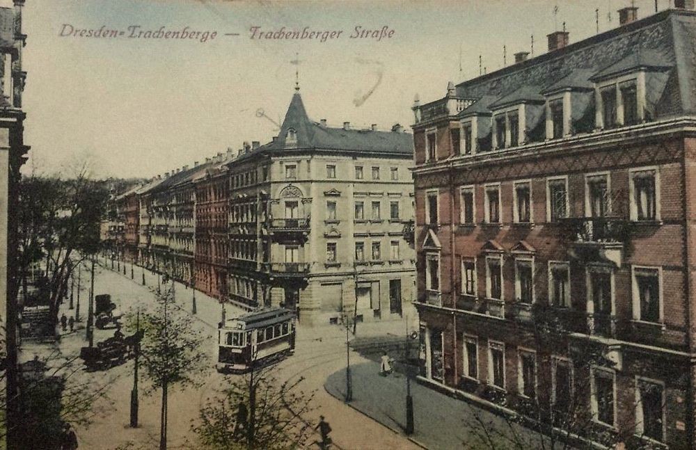 Maxim-Gorki-Stra&szlig;e 34 (Marienhofstra&szlig;e 34) / Trachenberger Stra&szlig;e  Dresden