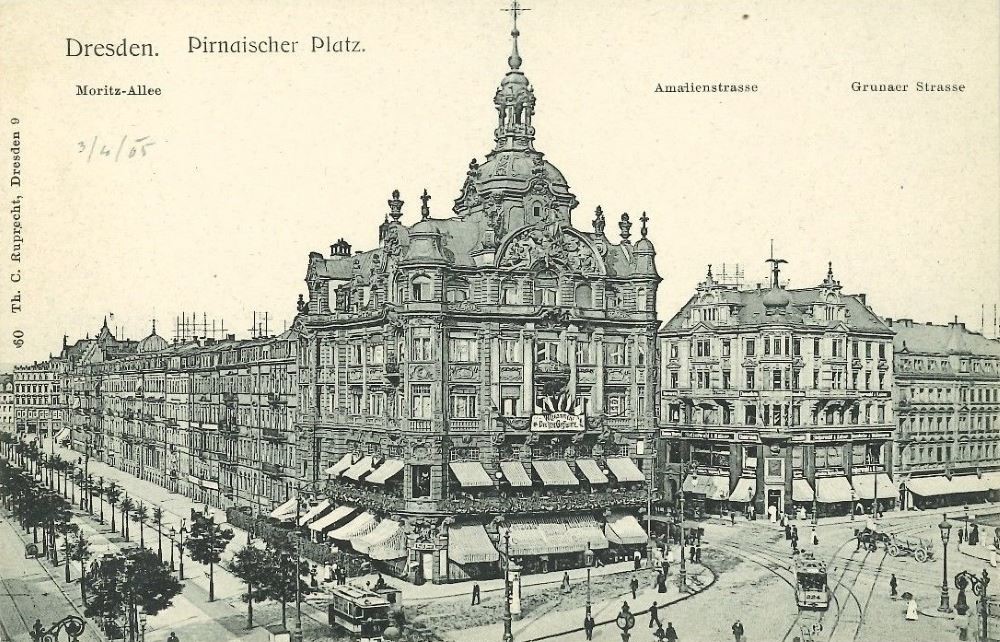 Amalienstraße 1 / Pirnaischer Platz  Dresden