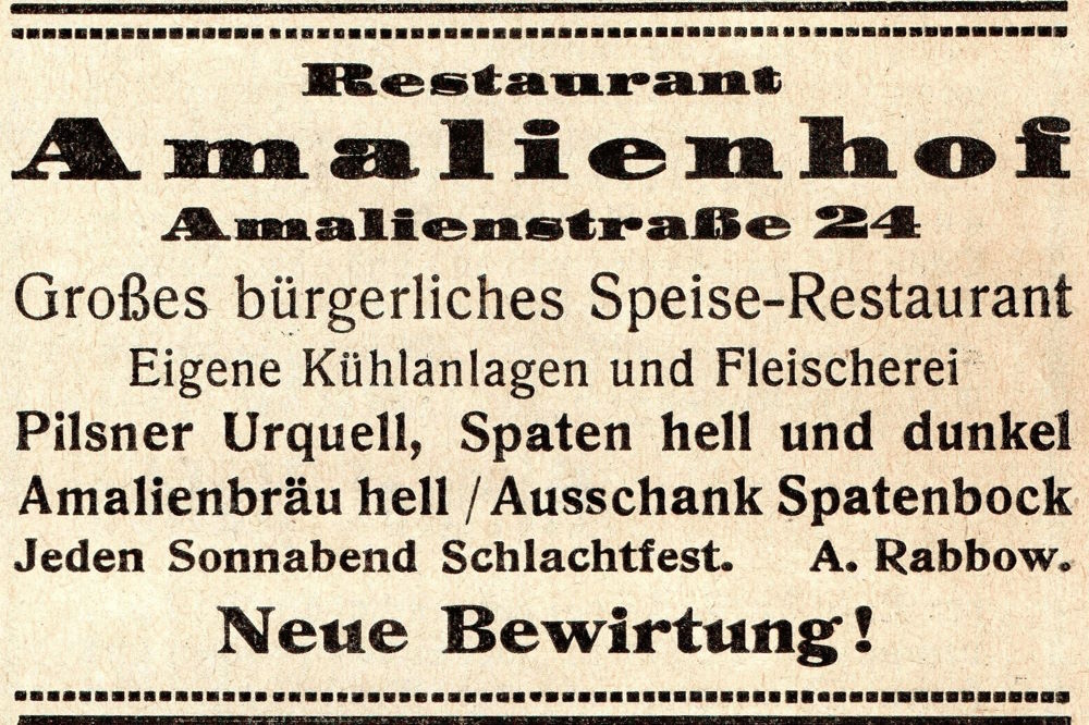 Amalienstra&szlig;e 24 (Amalienstra&szlig;e 16)  Dresden