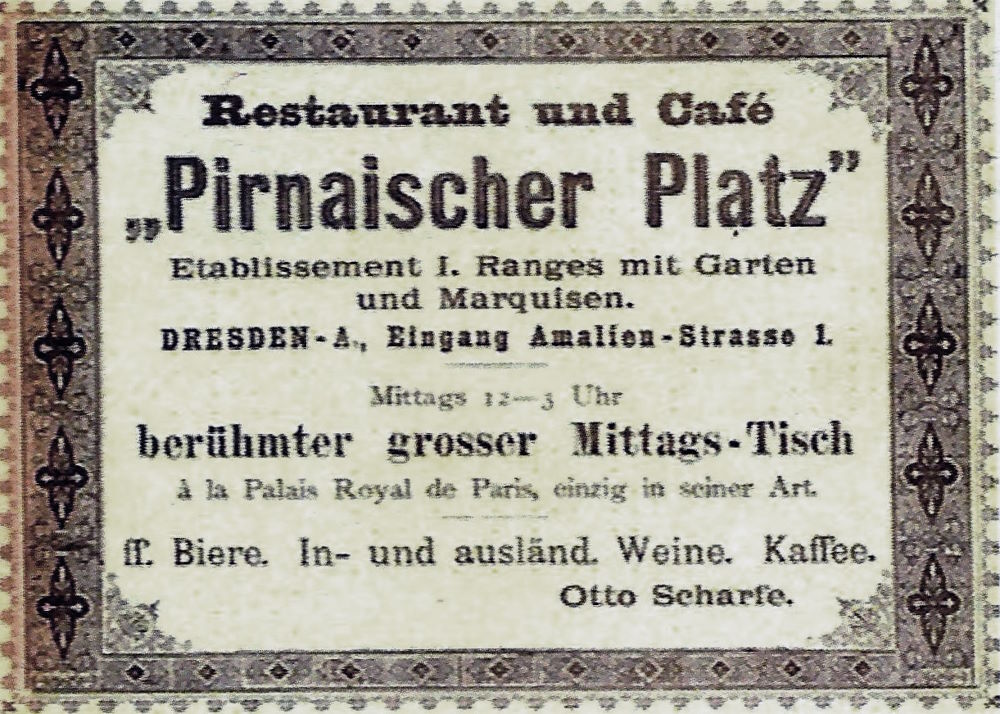 Amalienstraße 1 / Pirnaischer Platz Dresden Amalienstraße 1 / Pirnaischer Platz Dresden