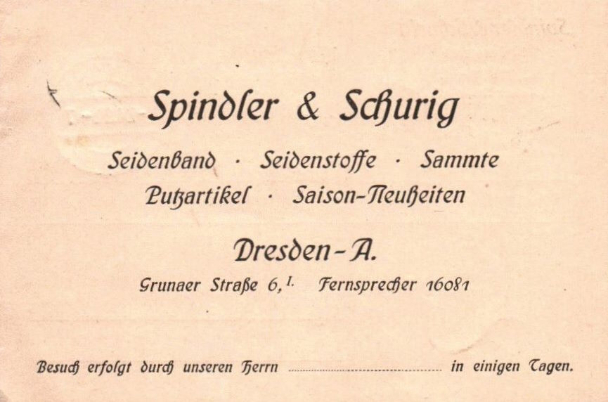 Grunaerstra&szlig;e 6  Dresden