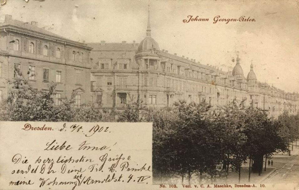Lingnerallee 17 (Johann-Georgen-Allee 17) / Zinzendorfstra&szlig;e  Dresden