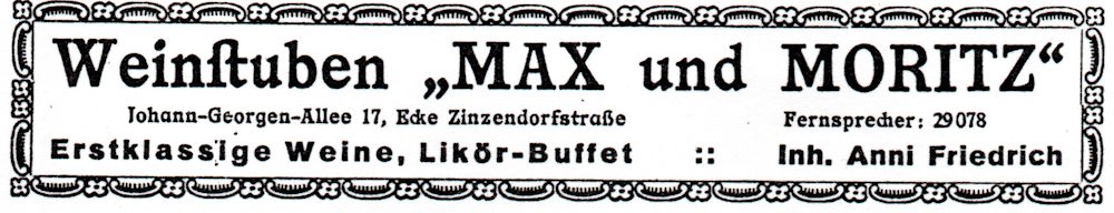 Lingnerallee 17 (Johann-Georgen-Allee 17) / Zinzendorfstraße Dresden Lingnerallee 17 (Johann-Georgen-Allee 17) / Zinzendorfstraße Dresden