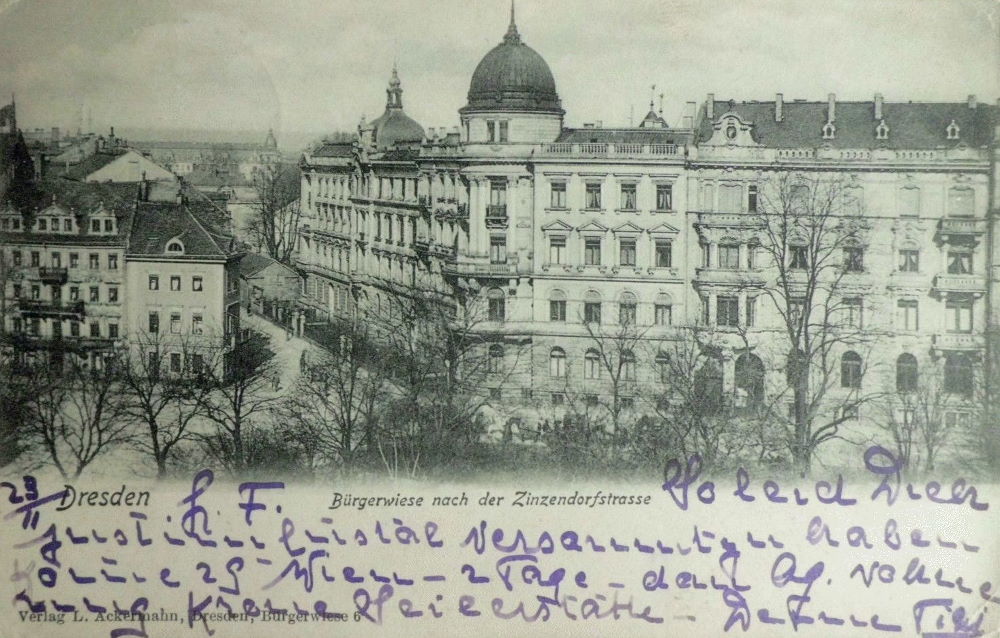 Zinzendorfstra&szlig;e 2 / B&uuml;rgerwiese  Dresden