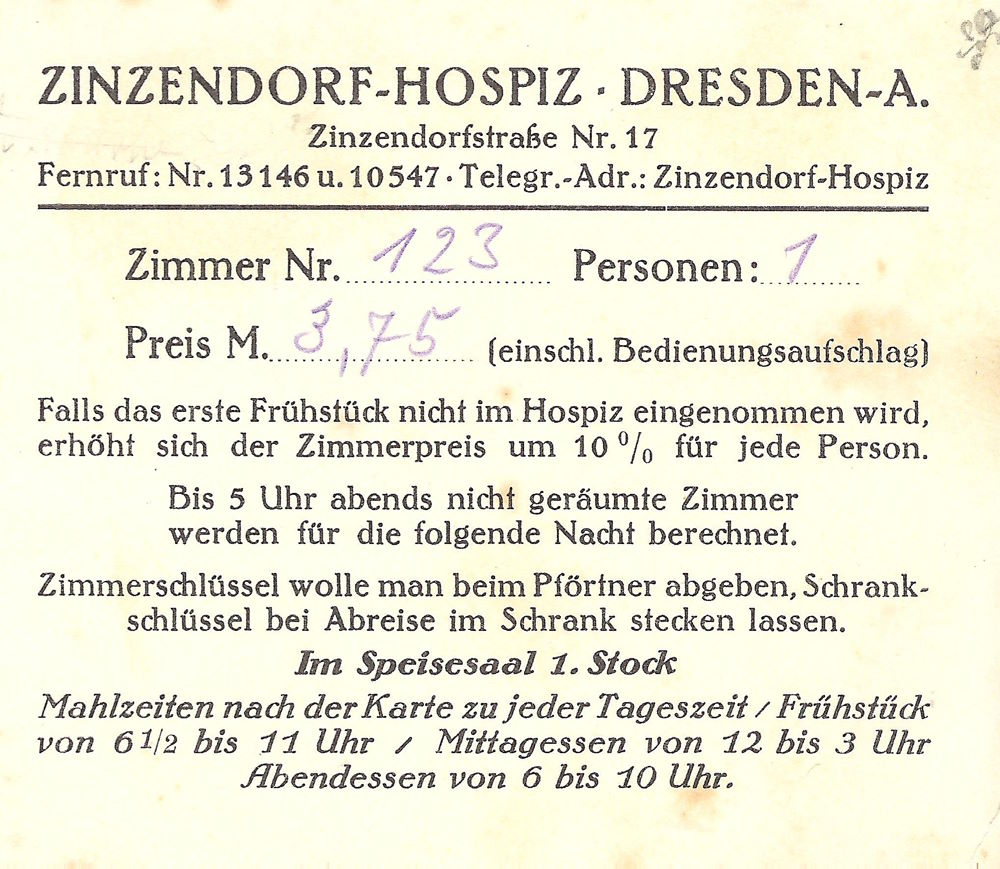 Zinzendorfstra&szlig;e 17  Dresden