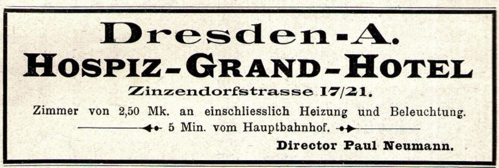 Zinzendorfstra&szlig;e 17  Dresden