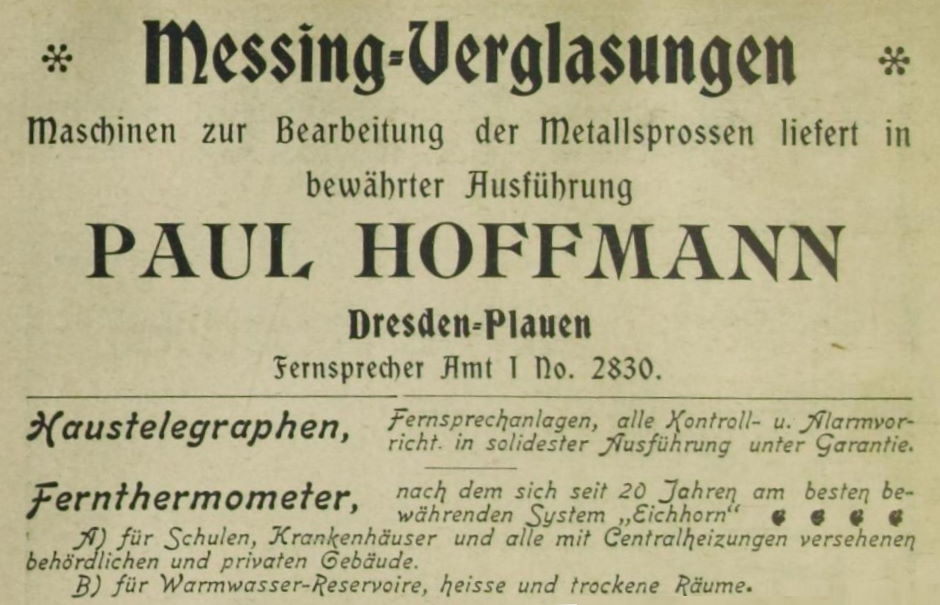 Bienertstra&szlig;e 9 (Falkenstra&szlig;e 34b)  Dresden