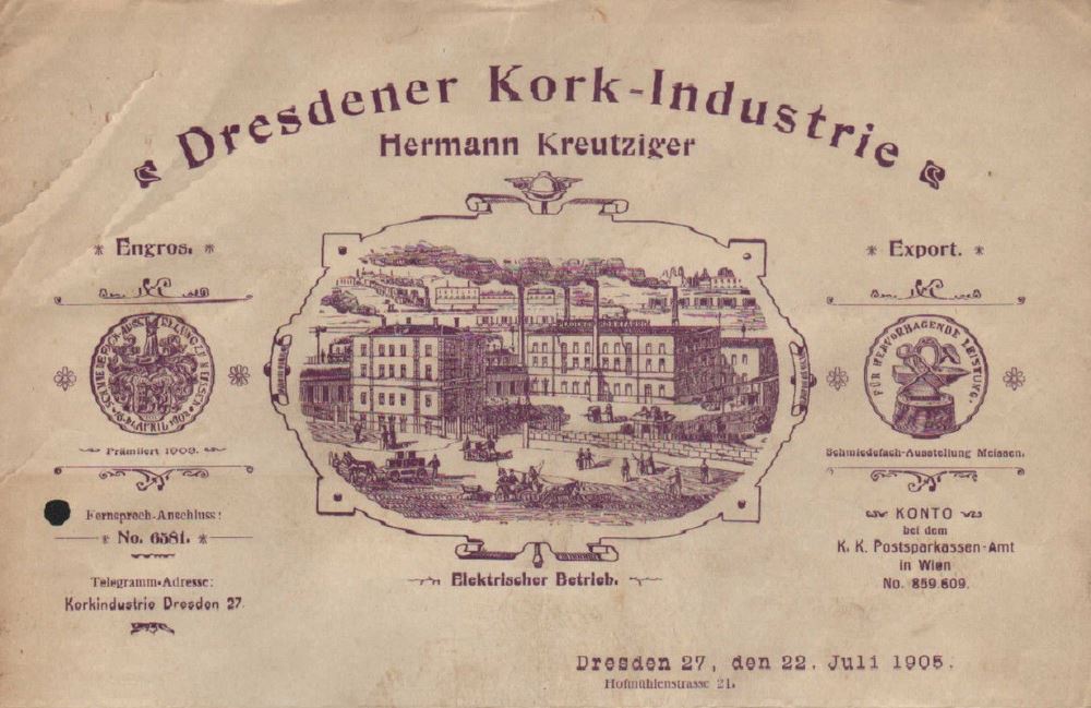 Hofm&uuml;hlenstra&szlig;e 21 (-1904 Wasserstra&szlig;e 26)  Dresden