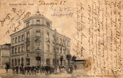 Hofmühlenstraße 25 (-1904 Wasserstraße 24) / Würzburger Straße  Dresden Hofmühlenstraße 25 (-1904 Wasserstraße 24) / Würzburger Straße  Dresden