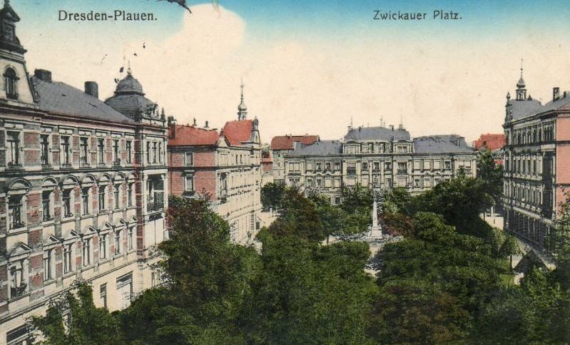 Zwickauer Platz (Wettiner Platz)  Dresden
