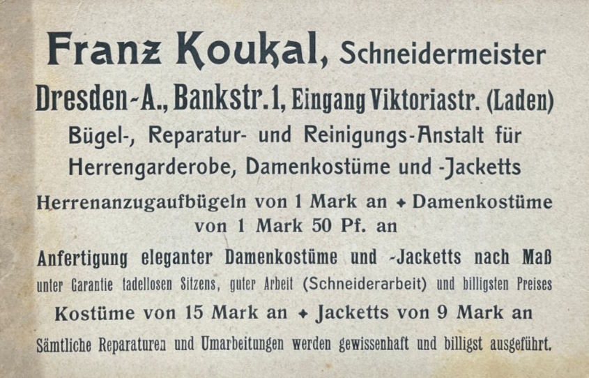 Bankstra&szlig;e 1 / Viktoriastra&szlig;e  Dresden