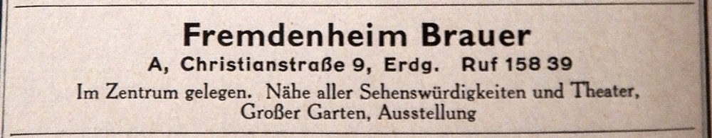 Christianstra&szlig;e 9 (-1888 Christianstra&szlig;e 5)  Dresden