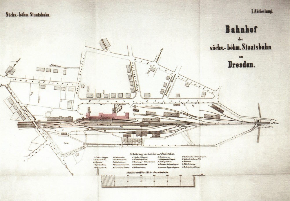 S&auml;chsisch-B&ouml;hmischer Bahnhof  Dresden