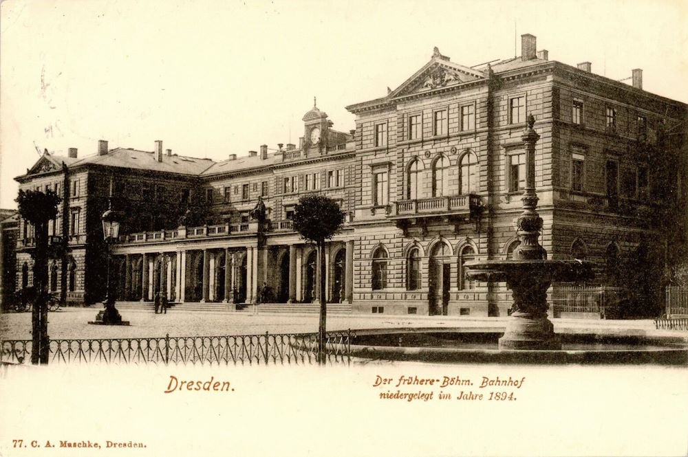 S&auml;chsisch-B&ouml;hmischer Bahnhof  Dresden