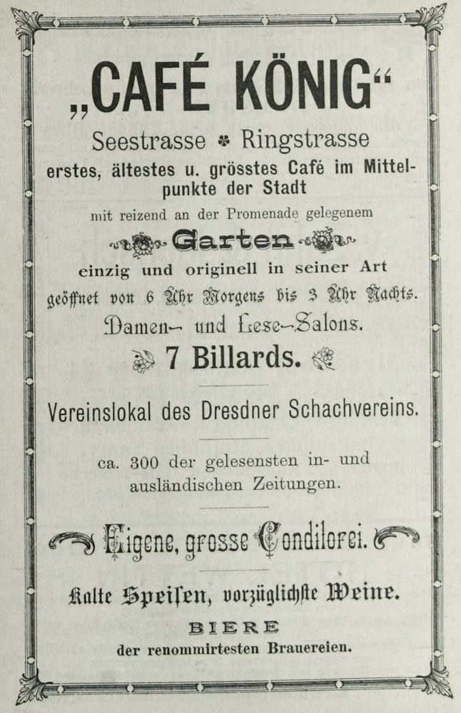 Ringstraße 14 (Johannes-Allee 15) / Waisenhausstraße 15 (Waisenhausstraße 7) Dresden Ringstraße 14 (Johannes-Allee 15) / Waisenhausstraße 15 (Waisenhausstraße 7) Dresden