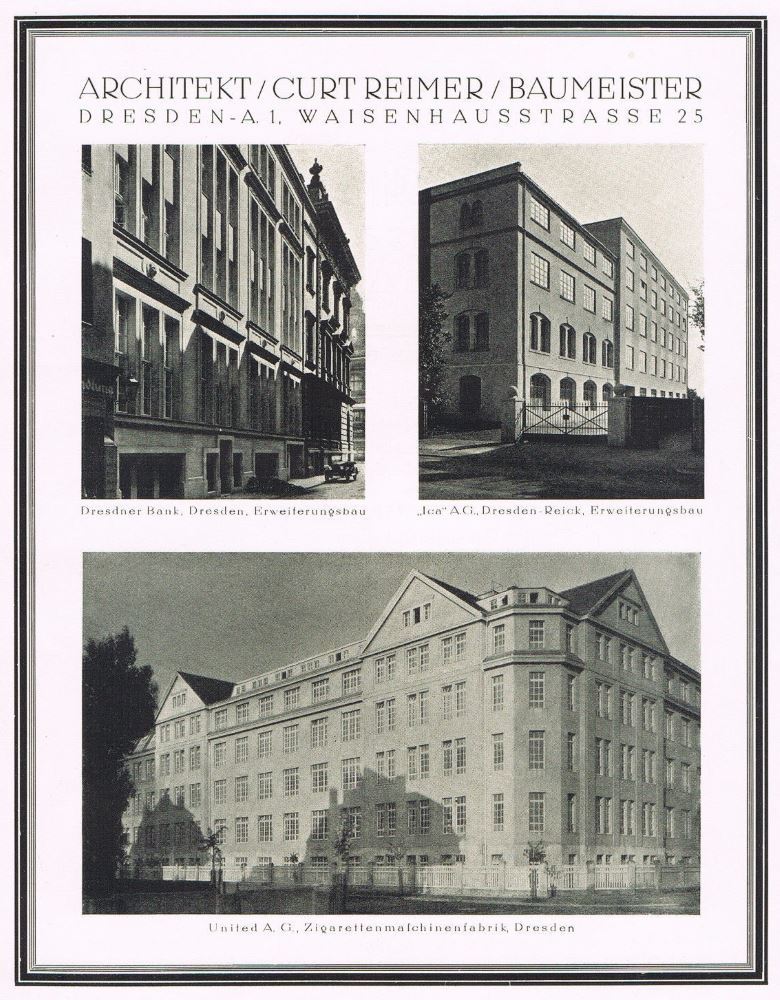 Waisenhausstraße 25 (-1892 Waisenhausstraße 12) / Ringstraße 26 Dresden Waisenhausstraße 25 (-1892 Waisenhausstraße 12) / Ringstraße 26 Dresden