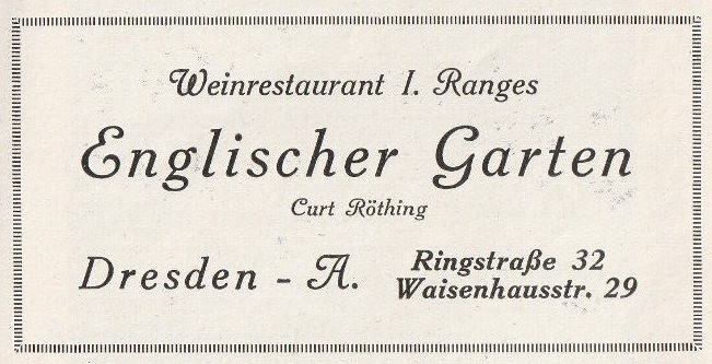 Waisenhausstra&szlig;e 29 (-1892 Waisenhausstra&szlig;e 14) / Johannes-Allee 32  Dresden