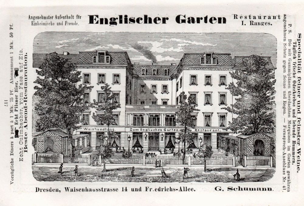 Waisenhausstraße 29 (-1892 Waisenhausstraße 14) / Johannes-Allee 32 Dresden Waisenhausstraße 29 (-1892 Waisenhausstraße 14) / Johannes-Allee 32 Dresden