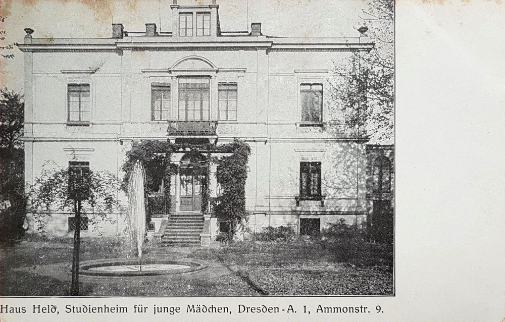 Ammonstra&szlig;e 9 (-1892 Ammonstra&szlig;e 4)  Dresden