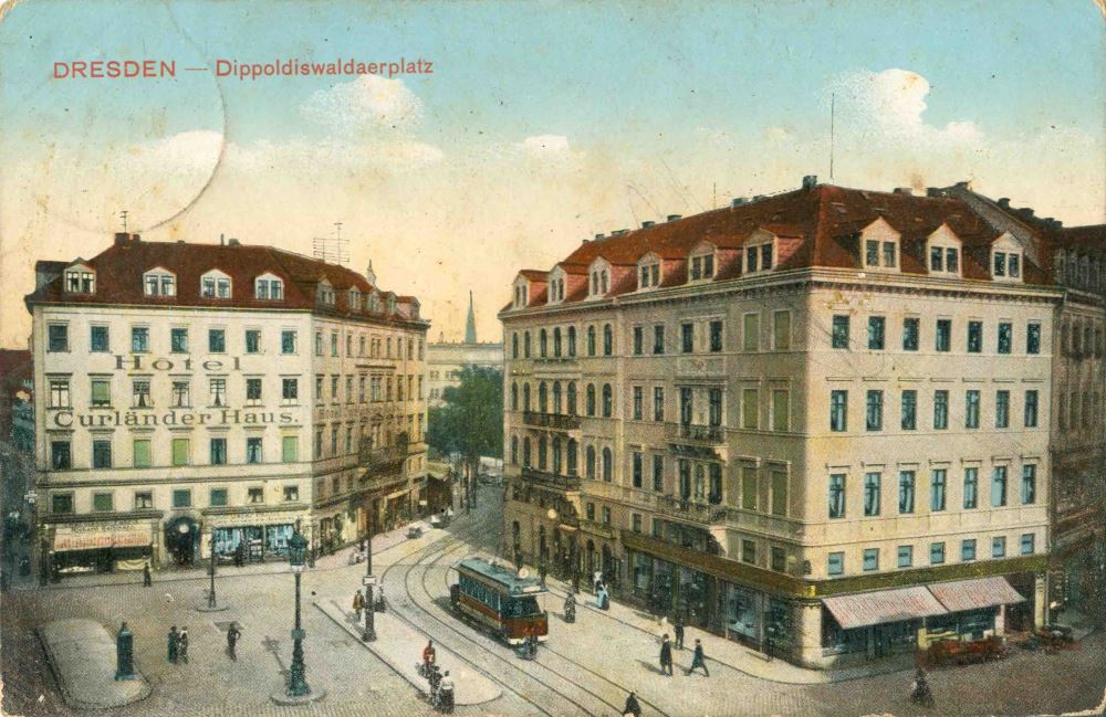 Dippoldiswaldaer Platz 2 (-1889 Dippoldiswaldaer Platz 6) / Marienstraße 50 Dresden Dippoldiswaldaer Platz 2 (-1889 Dippoldiswaldaer Platz 6) / Marienstraße 50 Dresden