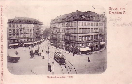Dippoldiswaldaer Platz 2 (-1889 Dippoldiswaldaer Platz 6) / Marienstra&szlig;e 50  Dresden